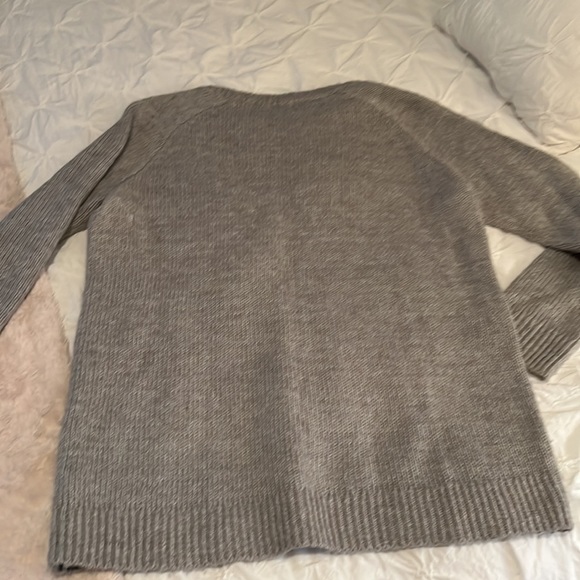 Striped Gray Sweater - Picture 4 of 4